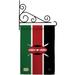 Breeze Decor 2-Sided Polyester 19 x 13 in. Flag Set in Black/Green/Red | 18.5 H x 13 W in | Wayfair BD-CY-GS-108242-IP-BO-03-D-US15-BD