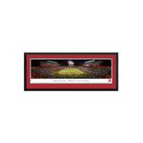 Vault W Artwork NCAA Rutgers University by James Blakeway Framed Photographic Print Paper in Brown | 18 H x 44 W x 0.88 D in | Wayfair RUTU1D