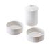 Park Life Designs Pet Bowls Treat Jar Ceramic | 2 H x 6.25 W x 6.25 D in | Wayfair MSETMW