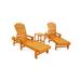 POLYWOOD® South Beach Chaise 3-Piece Set in Blue | Outdoor Furniture | Wayfair PWS178-1-TA