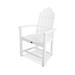 Trex Outdoor Cape Cod Adirondack Dining Chair Plastic/Resin in White | 39.5 H x 24.75 W x 24 D in | Wayfair TXADD200CW