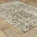 Gray/White 62.99 x 0.47 in Area Rug - Bungalow Rose Donall Power Loom Gray Rug Polypropylene | 62.99 W x 0.47 D in | Wayfair
