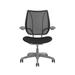 Humanscale Liberty® Ergonomic Mesh Task Chair Upholstered/Mesh in Gray | 43.3 H x 26.5 W x 25 D in | Wayfair L113VM10CF12XFSHNSC