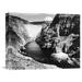 Vault W Artwork Hoover Dam from Across the Colorado River - 1941 by Ansel Adams - Photograph Print on Canvas in Gray | Wayfair