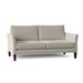 Greyleigh™ Logan 67.75" Flared Arm Loveseat w/ Reversible Cushions Polyester/Other Performance Fabrics in Red/Gray | Wayfair