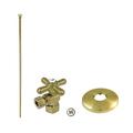 Kingston Brass Trimscape 0.38" W x 20" H Surface Mount Kit for toilet | 20 H x 0.38 W x 0.38 D in | Wayfair KTK107P