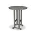 Rosecliff Heights Avanta Classics Round 36" Bar Outdoor Table Plastic in Gray | 42 H x 35.13 W x 35.13 D in | Wayfair