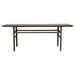 Foundry Select 86" Solid Wood Console Table Wood in Brown | 37 H x 85 W x 15 D in | Wayfair 705E76C194A5442EA2F839F388E4A377