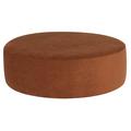 Nuevo 37.8" Wide Round Cocktail Ottoman Polyester | 12.5 H x 37.8 W x 37.8 D in | Wayfair HGSC728