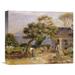 Vault W Artwork A View of Treboul by Pierre-Auguste Renoir - Print on Canvas in White | 29.56 H x 36 W x 1.5 D in | Wayfair