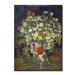 Vault W Artwork 'Bouquet Of Flowers In A Vase' Print on Wrapped Canvas Canvas | 24 H x 18 W x 2 D in | Wayfair AA01170-C1824GG