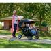 Gaggle Compass Quad 4-Seat Tandem Stroller, Rubber in Gray/Black | 46.5 H x 39.5 W x 53 D in | Wayfair 9908932