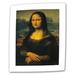 Vault W Artwork 'Mona Lisa' by Leonardo Da Vinci Painting Print on Rolled Canvas Metal in Brown/Green | 32 H x 24 W x 0.1 D in | Wayfair