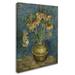 Vault W Artwork Fritillaries In A Copper Vase by Vincent Van Gogh - Wrapped Canvas Print Canvas | 24 H x 18 W x 2 D in | Wayfair AA01178-C1824GG