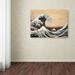 Vault W Artwork 'The Great Wave off Kanagawa' by Katsushika Hokusai - Print on Canvas Metal | 24 H x 32 W x 2 D in | Wayfair BL01437-C2432GG