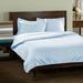 August Grove® Aniello 600 Thread Count Cotton Blend Sheet Set Cotton in Blue | King/Cal. King Duvet Cover + 2 King Shams | Wayfair