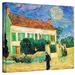Vault W Artwork The White House at Night by Vincent Van Gogh - Wrapped Canvas Print Canvas in Blue/Green/Yellow | 8 H x 10 W x 0.1 D in | Wayfair