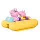 TOMY Toomies Peppa Wutz Pedalo, Baby-Badespielzeug, spaßiges Bade-Accessoire und Wasserspiel für Kinder, geeignet für 18 Monate, 2, 3 und 4 Jahre alte Jungen und Mädchen