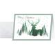 SIGEL DS063 Weihnachtskarten Set mit Umschlag | A6 | 25 Stück | "Christmas Forest" | ideal zum Bedrucken