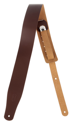 Levys Leather Strap 2,5" BRN