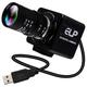 ELP 8 Megapixel Zoom Webcam HD,5-50 mm Manual Focus Variable Lens,2448P IMX179 Sensor Camera USB,Compatible with Mac/Windows/Linux/Android,Computer PC Web Camera,Plug and Play USB8MP02G-MFV(5-50)