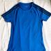 Adidas Tops | Adidas Climalite Blue Shirt | Color: Black/Blue | Size: M