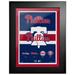 Philadelphia Phillies 12'' x 16'' Team Logos to History Framed Artwork