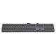 LMP USB numerische Tastatur KB-1243 Space Grau - Layout Britisches englisch, 18248