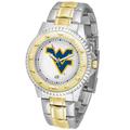 White West Virginia Mountaineers Competitor Two-Tone Watch