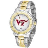 White Virginia Tech Hokies Competitor Two-Tone Watch