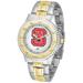 White NC State Wolfpack Competitor Two-Tone Watch