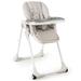 Costway Baby Convertible High Chair with Wheels-Gray