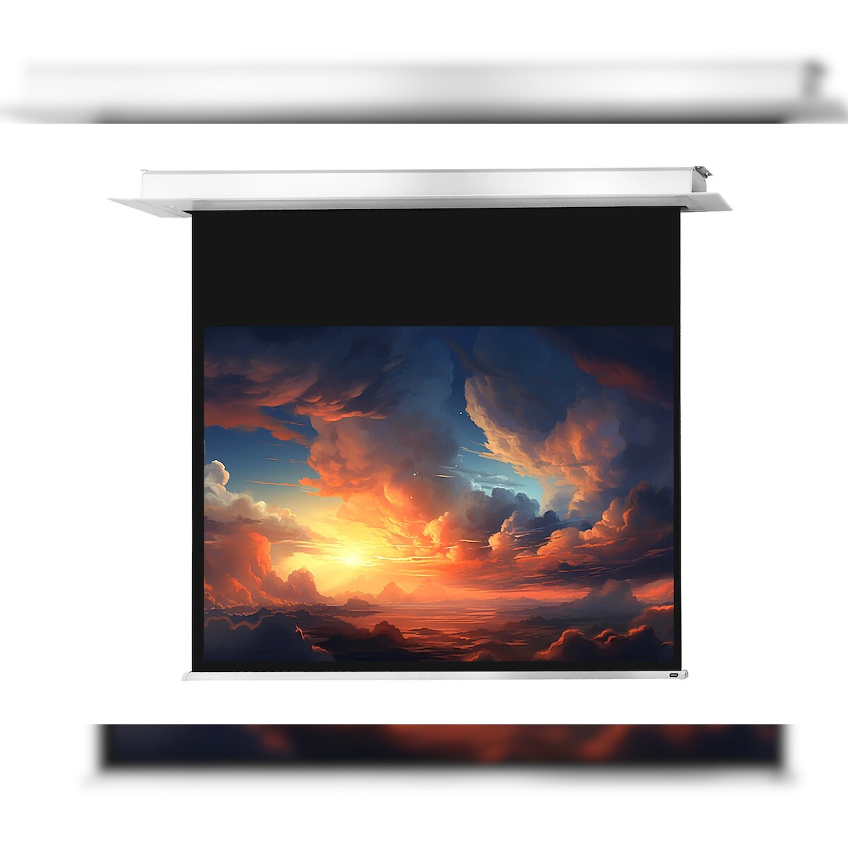 celexon Deckeneinbauleinwand Motor Professional Plus 300 x 225 cm Image