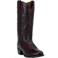 Wide Width Men's Dan Post 13" Cowboy Heel Boots by Dan Post in Black Cherry (Size 9 W)