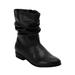 Extra Wide Width Women's Madison Bootie by Comfortview in Black (Size 10 WW)