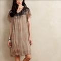 Anthropologie Dresses | Anthropologie Raina Tunic Dress Graham & Spencer | Color: Tan | Size: M