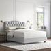Kelly Clarkson Home McCrory Low Profile Standard Bed Upholstered/Velvet, Polyester in Brown | 51 H x 74 W x 87 D in | Wayfair 744NBBED-PWVLVLGHGR