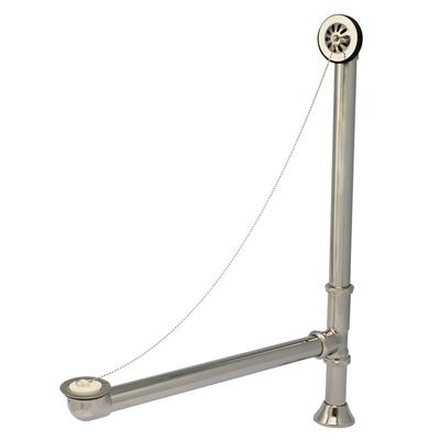 Randolph Morris Extended Chain & Stopper Tub Drain RMN1900WSBPN