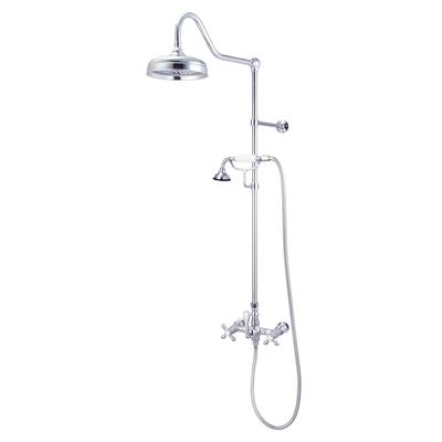 Randolph Morris Mason Hill Collection Exposed Cross Handle Shower Set with Handshower RMHL2-C