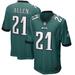 Men's Nike Eric Allen Midnight Green Philadelphia Eagles Game Retired Player Jersey