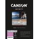 CANSON Infinity Baryta Photographique II Digital Darkroom 310gsm A4 Paper, Satin Baryta, 25 Pure White Sheets, Ideal for Professional Photographers