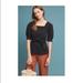 Anthropologie Tops | Anthropologie Black Top | Color: Black | Size: S