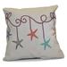 The Holiday Aisle® Springville Square Pillow Cover & Insert Polyester/Polyfill blend in Indigo | 16 H x 16 W x 6 D in | Wayfair