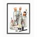 House of Hampton® 'Fashion Brand Makeup in Mason Jars Glam Design' by Ziwei Li - Graphic Art Print Wood in Brown | 11 H x 14 W x 0.5 D in | Wayfair