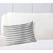 Highland Dunes Ginnia Cotton Outdoor Lumbar Pillow Eco-Fill/Cotton in Gray | 12 H x 16 W x 4 D in | Wayfair A637BCFD3241409294FDE65F39C916CD