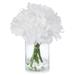 Latitude Run® Silk Dahlia Floral Arrangement in Vase Silk | 10 H x 6 W x 6 D in | Wayfair 3E84445CFA9B4E46BF42AC6D4283D1B0