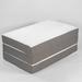 Twin XL 3" Gel/Foam Mattress - Spinal Solution 3-Inch Gel Memory Foam w/ Tri-Folding Capability, Portable, Ultra Soft, & Breathable Cotton | 75 H x 25 W 3 D in Wayfair