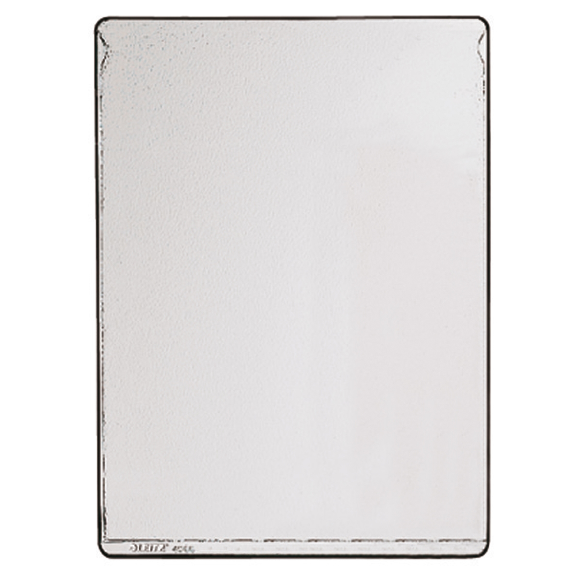 Leitz Ausweishülle 40740000 DIN A4 0,2mm genarbt PVC weich farblos Image