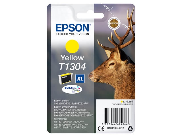 Tinten EPSON C13T13044012 EPSON BX320FW TINTE YEL HC Image