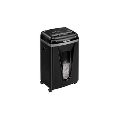 Fellowes Powershred 450M Microshred, Sicherheitsstufe P-5, schwarzgrau Image